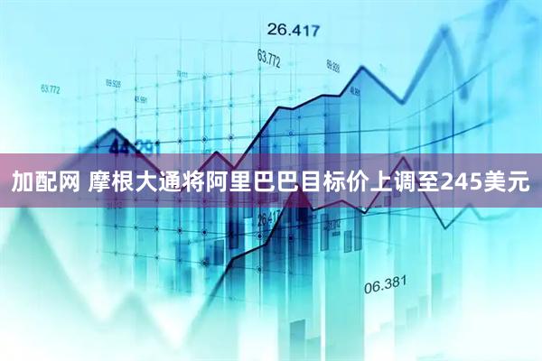 加配网 摩根大通将阿里巴巴目标价上调至245美元